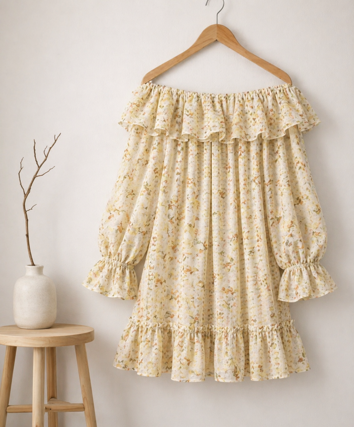 The Petal Poise Dress