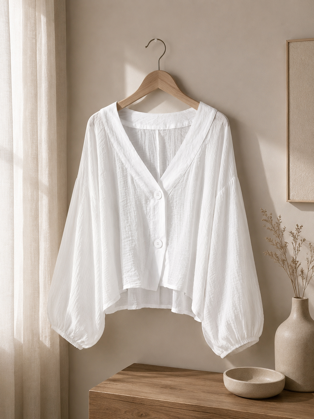 The Amalfi Breeze Blouse