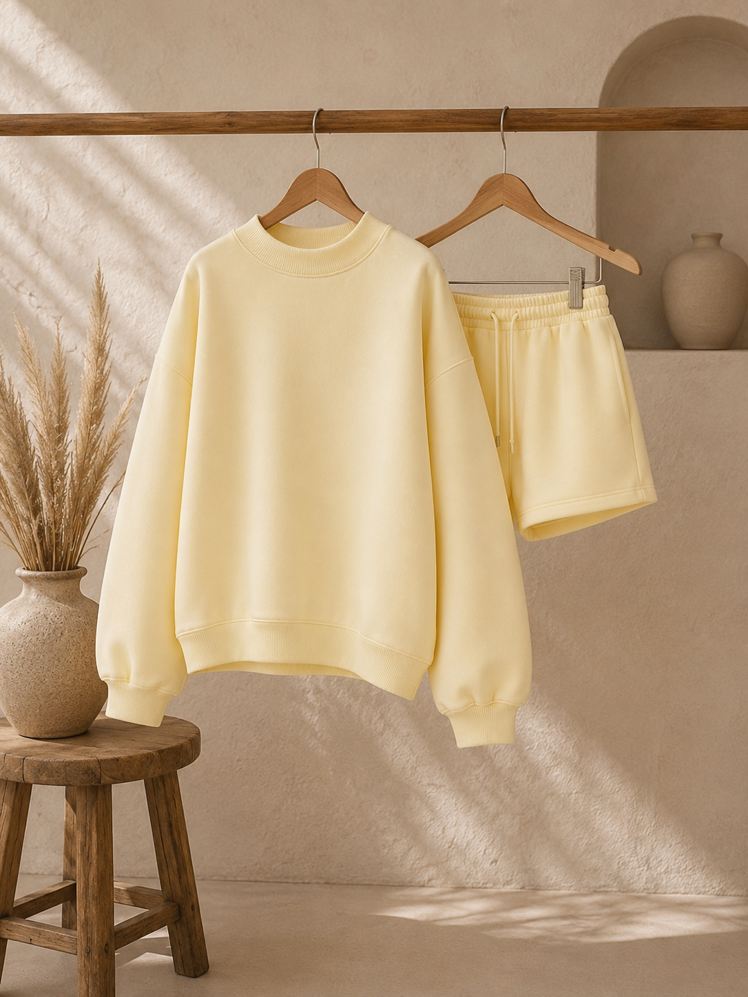 The Butter Yellow Cozy Set