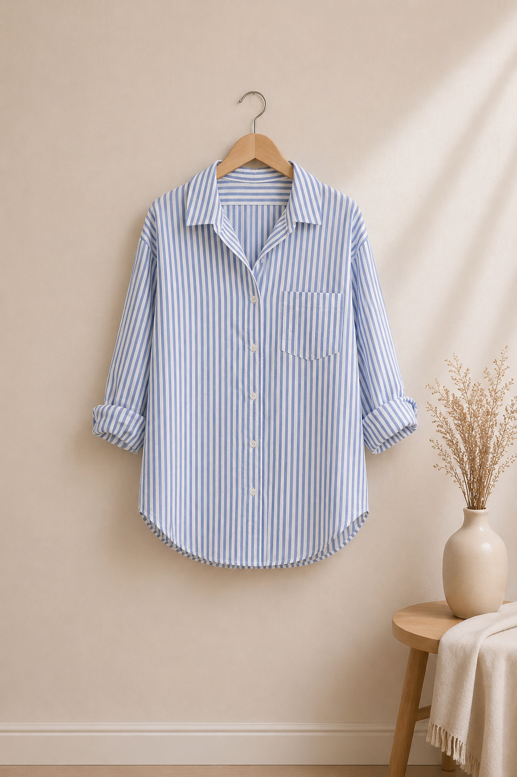 The Cielo Stripe Blouse