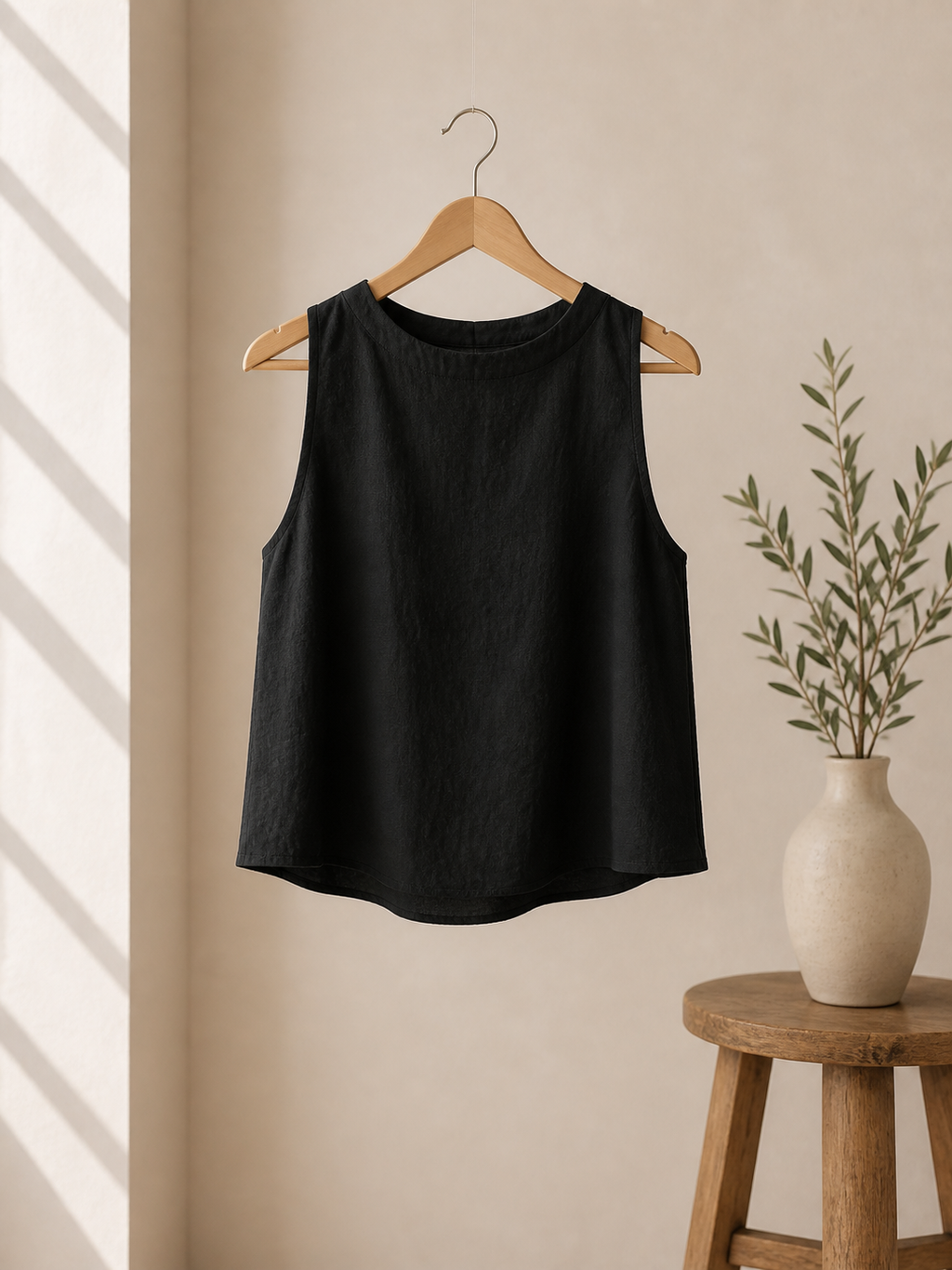 The Amalfi Linen Tank