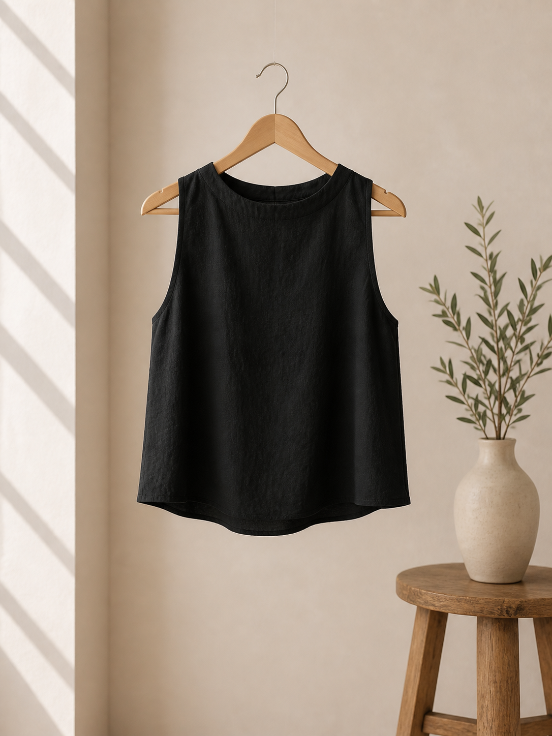 The Amalfi Linen Tank
